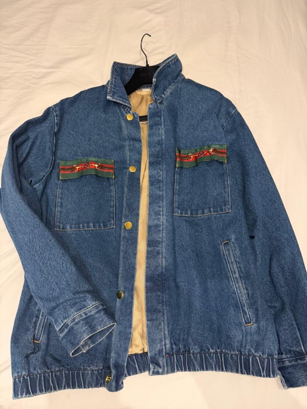 Gucci men's denim jacket